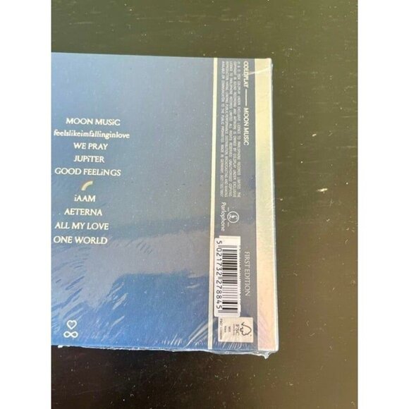 Coldplay Autograph Signed Art Card + Moon Music (EcoCD)! NEW SEALED - Picture 4 of 6